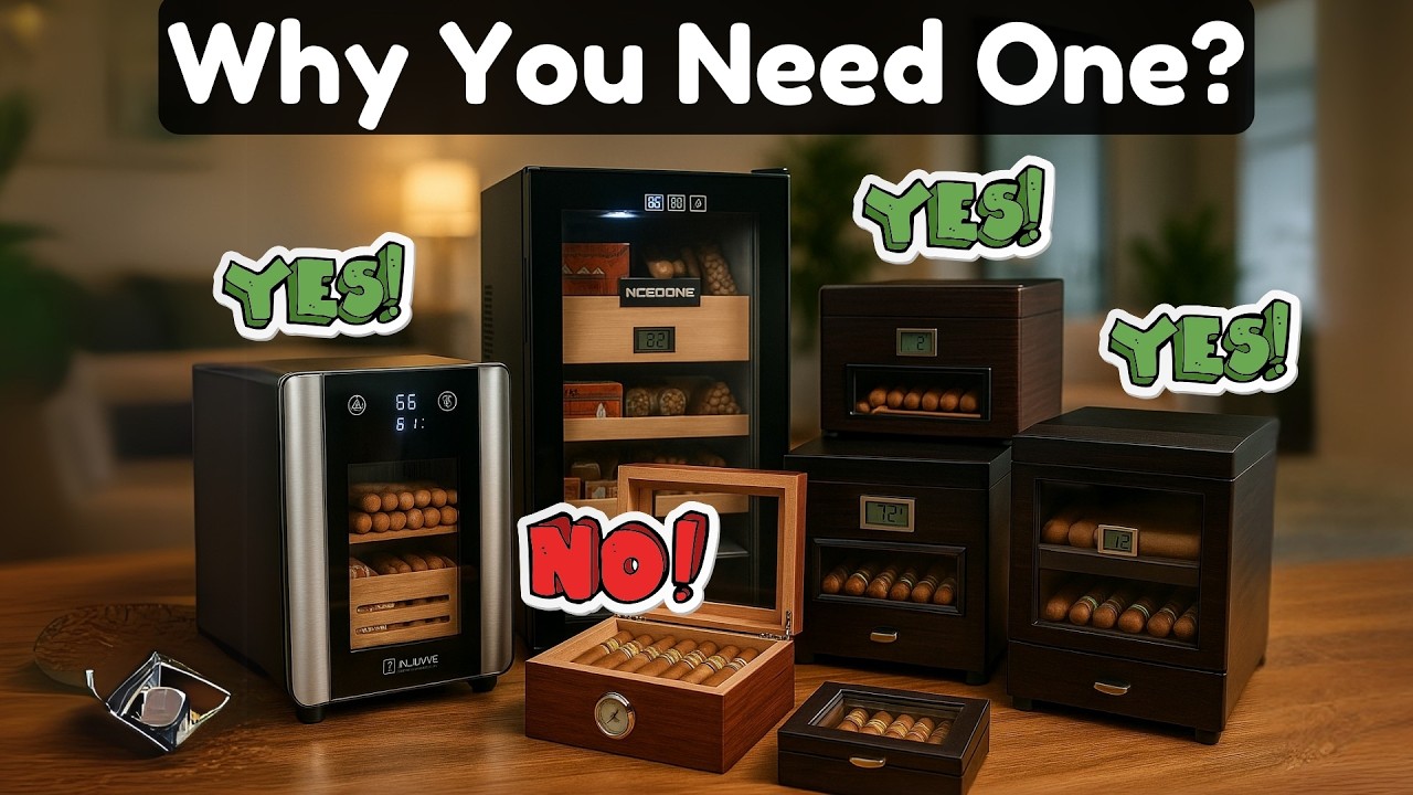 5 Best Cigar Humidors 2025 – From Budget to High-End Options!