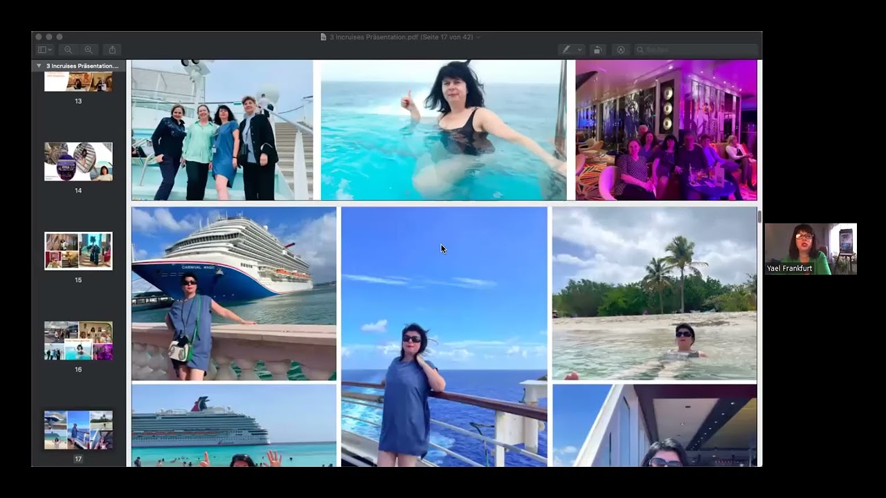 Презентация компании inCruises 2023 Yael Frankfurt Berlin                    Яэль Франкфурт