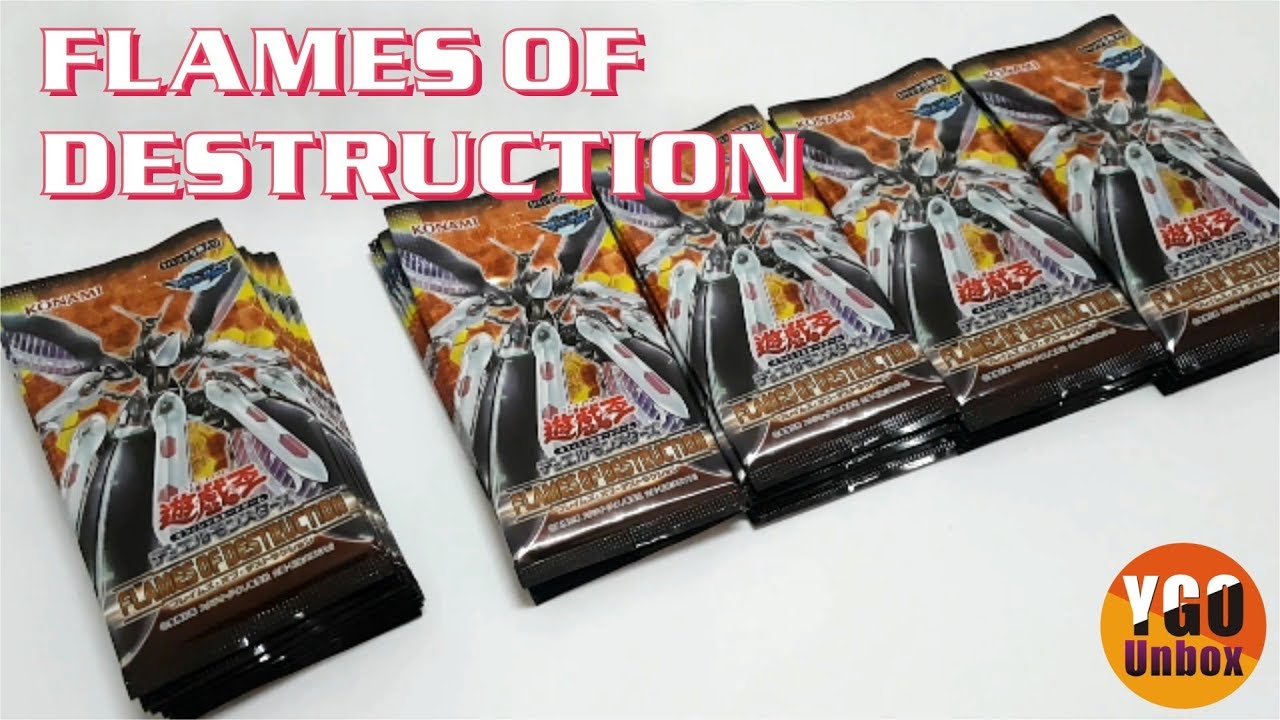 [YUGIOH] UNBOXING Flames of Destruction [フレイムズ オブ デストラクション]