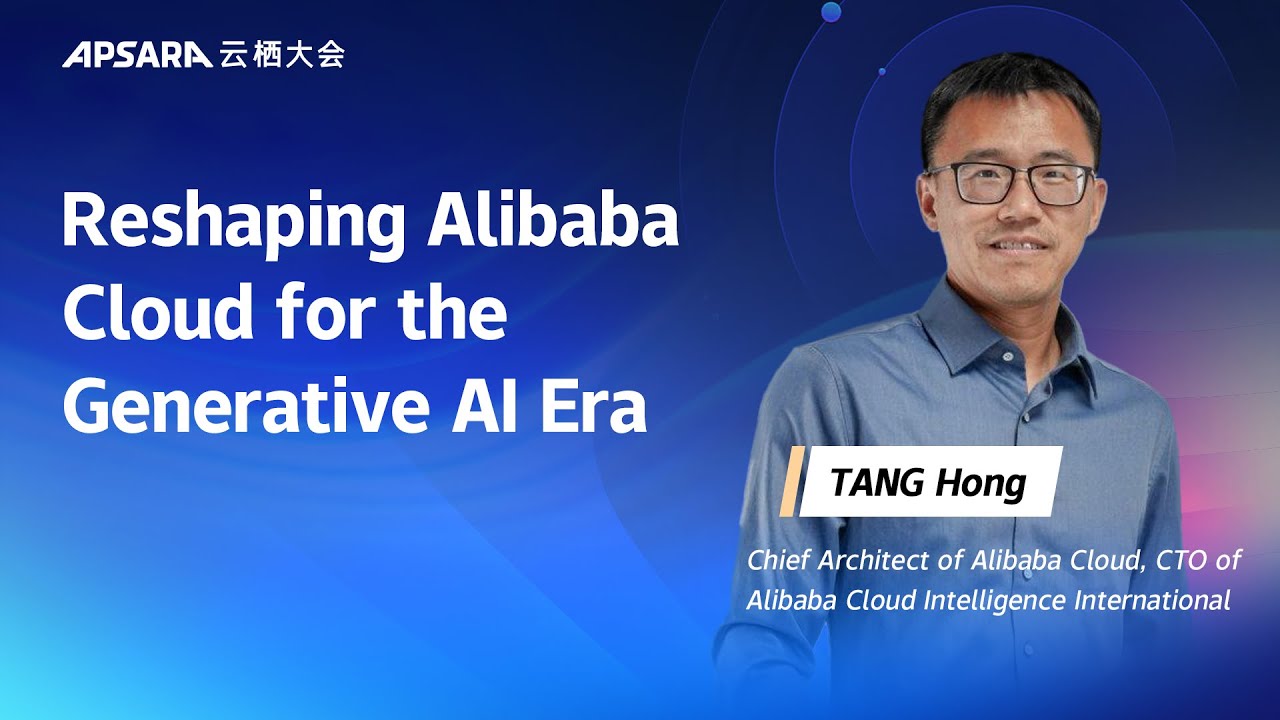 Reshaping Alibaba Cloud for the Generative AI Era
