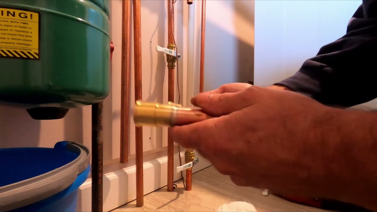 Magnetic Boiler Filter Installation