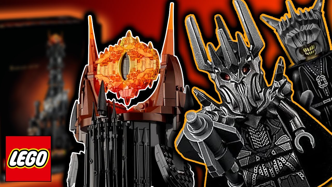 LEGO Barad-d&ucirc;r / Eye of Sauron Reveal! (NEW MINIFIGURES!)