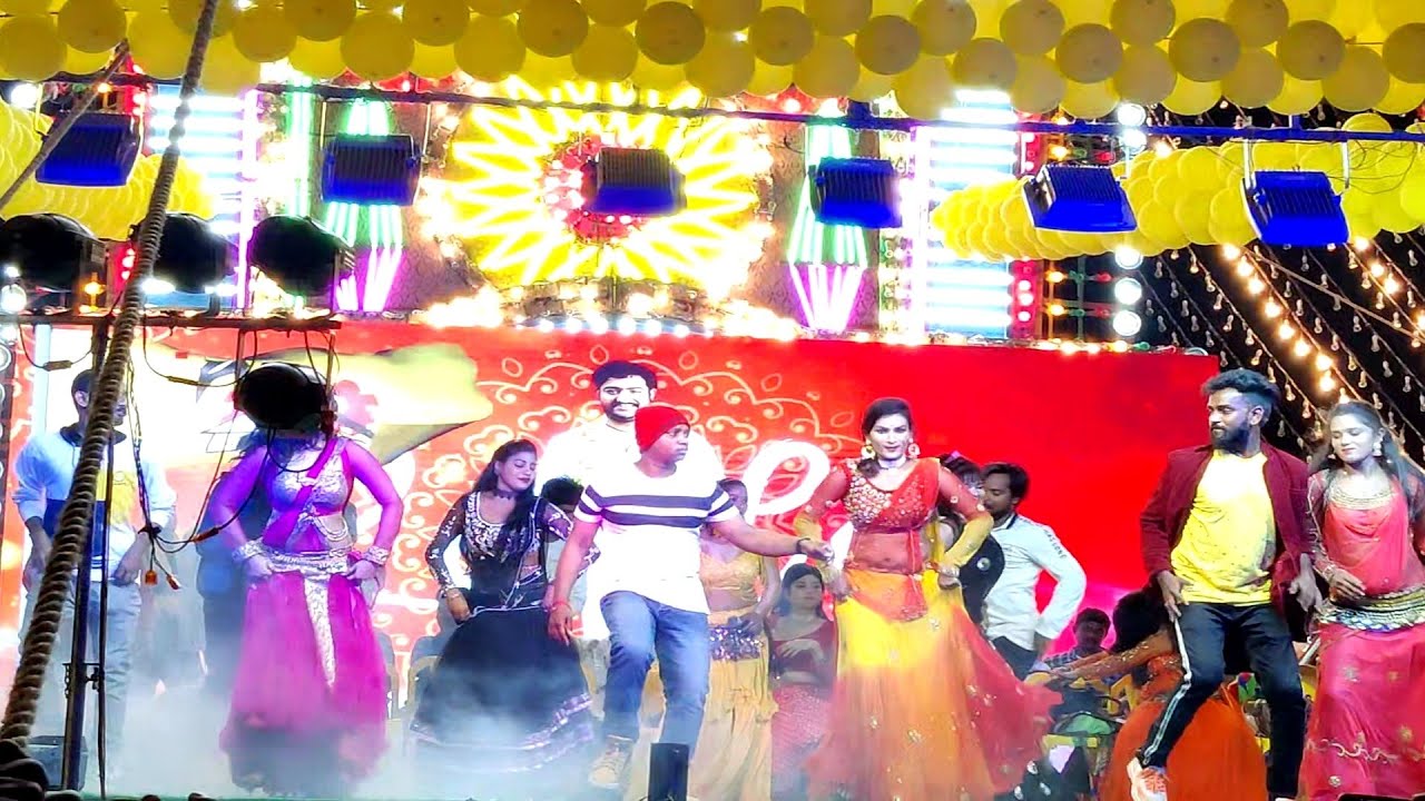 Thaluku Thaluku Chinnadi Song Dance Performance - Singarakonda Thirunala 2021 - Prakasam (DT), AP