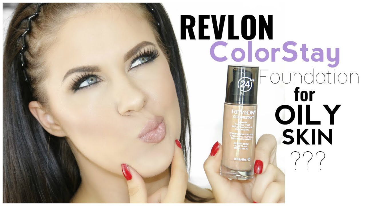 REVLON COLORSTAY FOUNDATION FOR OILY SKIN | FIRST IMPRESSION & REVIEW!