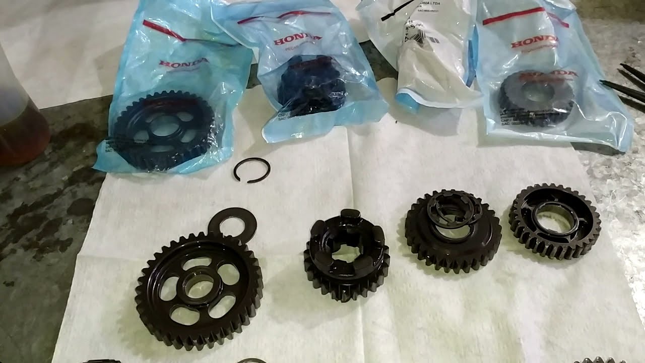 B.O motor CRF 230 montagem final- dicas- part 5
