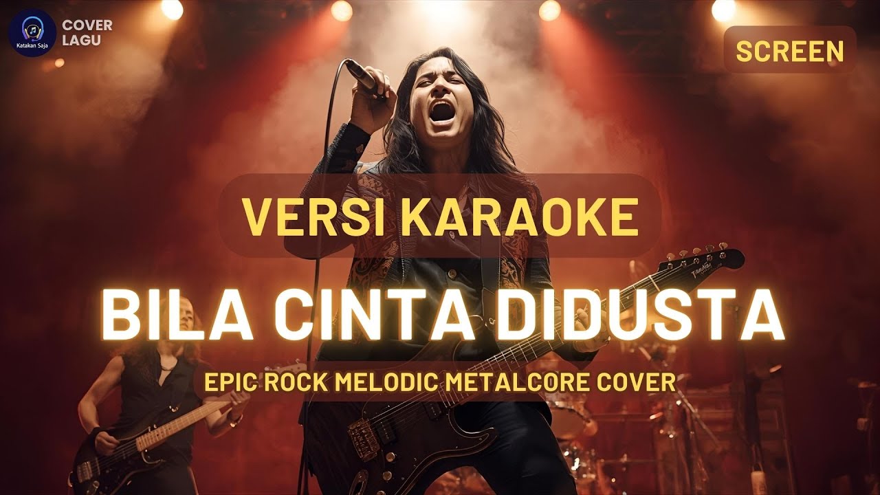 🎤 Karaoke - Bila Cinta Didusta | Epic Rock Metalcore Version (Tanpa Vokal)