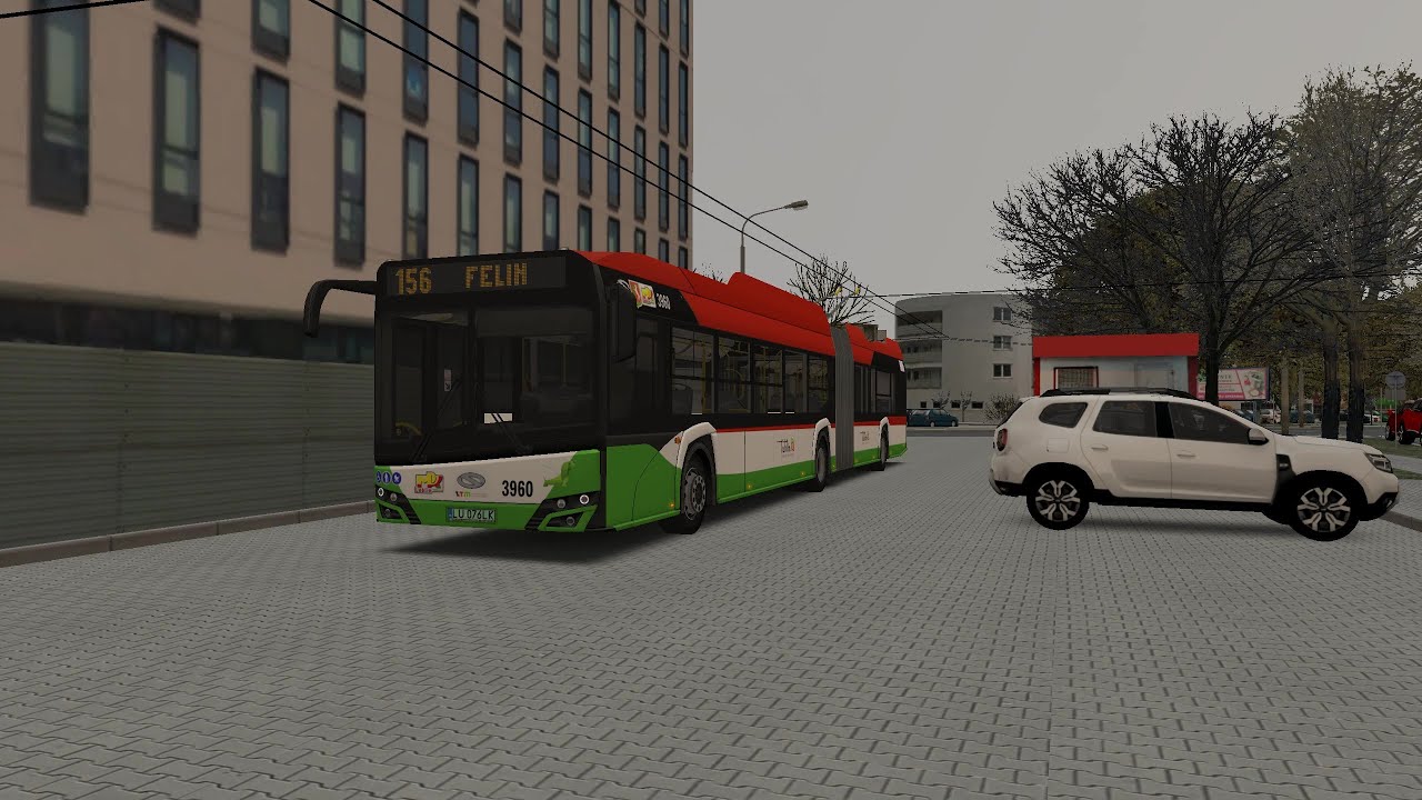 🚌OMSI 2 Linia 156 Chodźki Szpital - Felin🚌#3960
