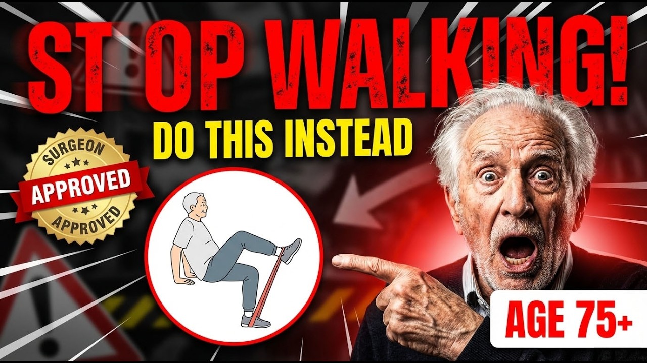 Surgeon-Approved: Over 75? This Simple Exercise Works Better Than Walking | Dr. Ryan Mitchell