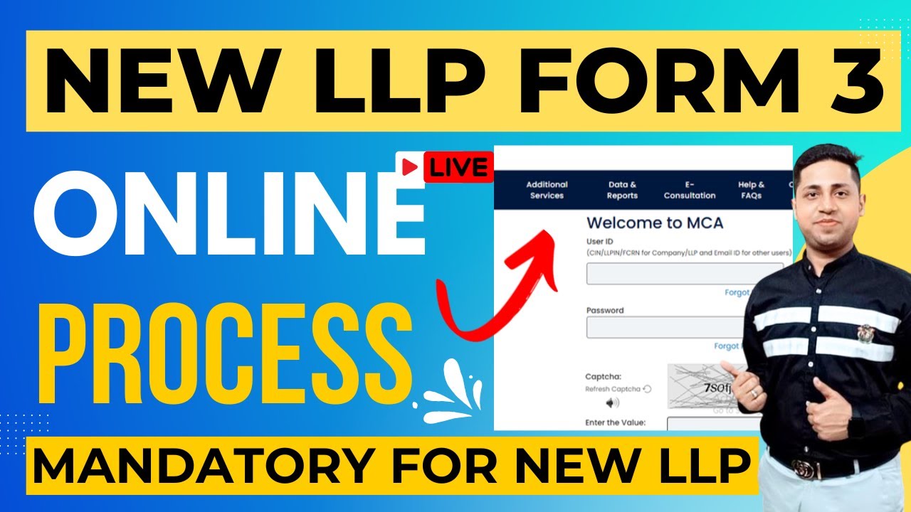 LLP Agreement Filling | Content of LLP agreement I Form 3 LLP on MCA V3 portal I