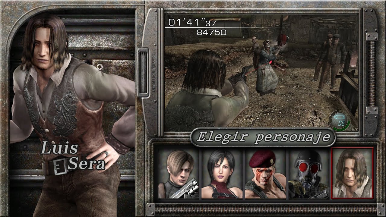 Luis Sera - The Mercenaries - Pueblo - Resident Evil 4 HD Project