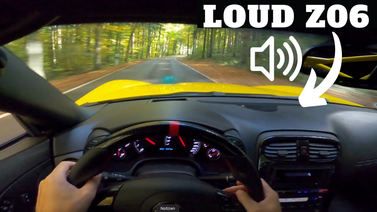 Fooling around in a Corvette C6 Z06 LS7 :D |  RAW PURE SOUND