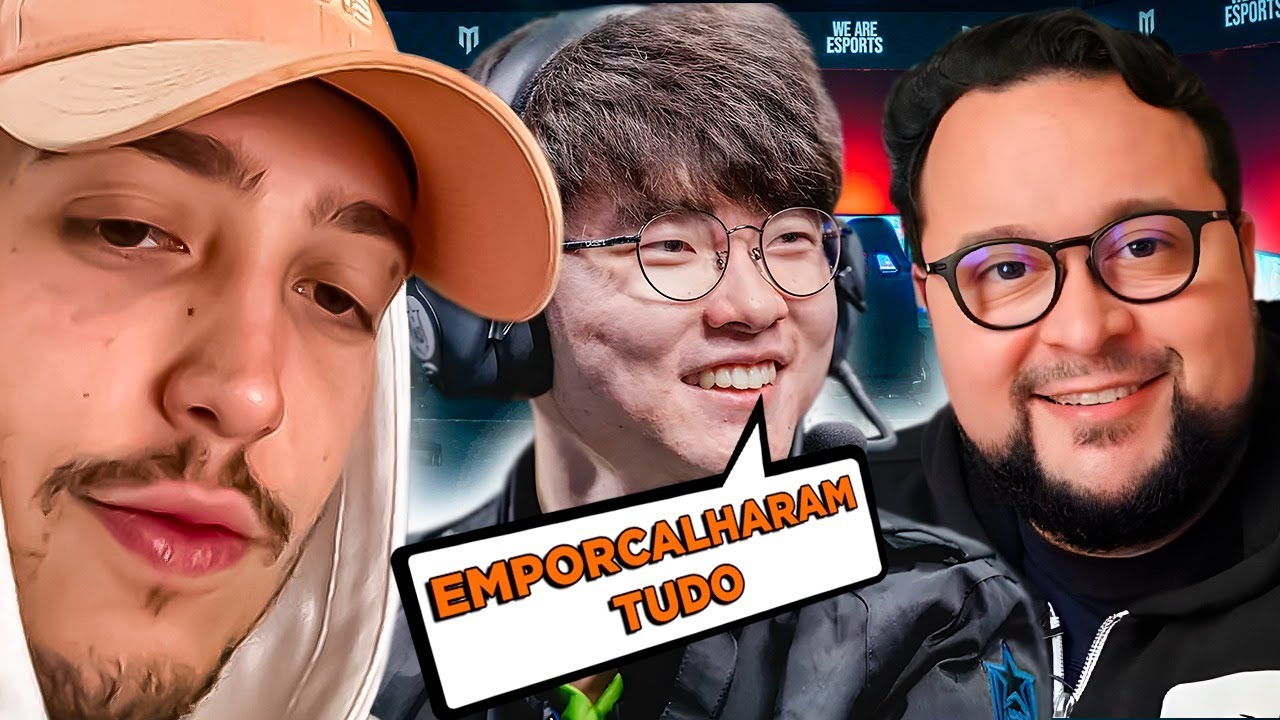 surskity e @williangORDOx ASSOMBRANDO a GAMING HOUSE que o @T1_Faker  faz BOOTCAMP @williangORDOx