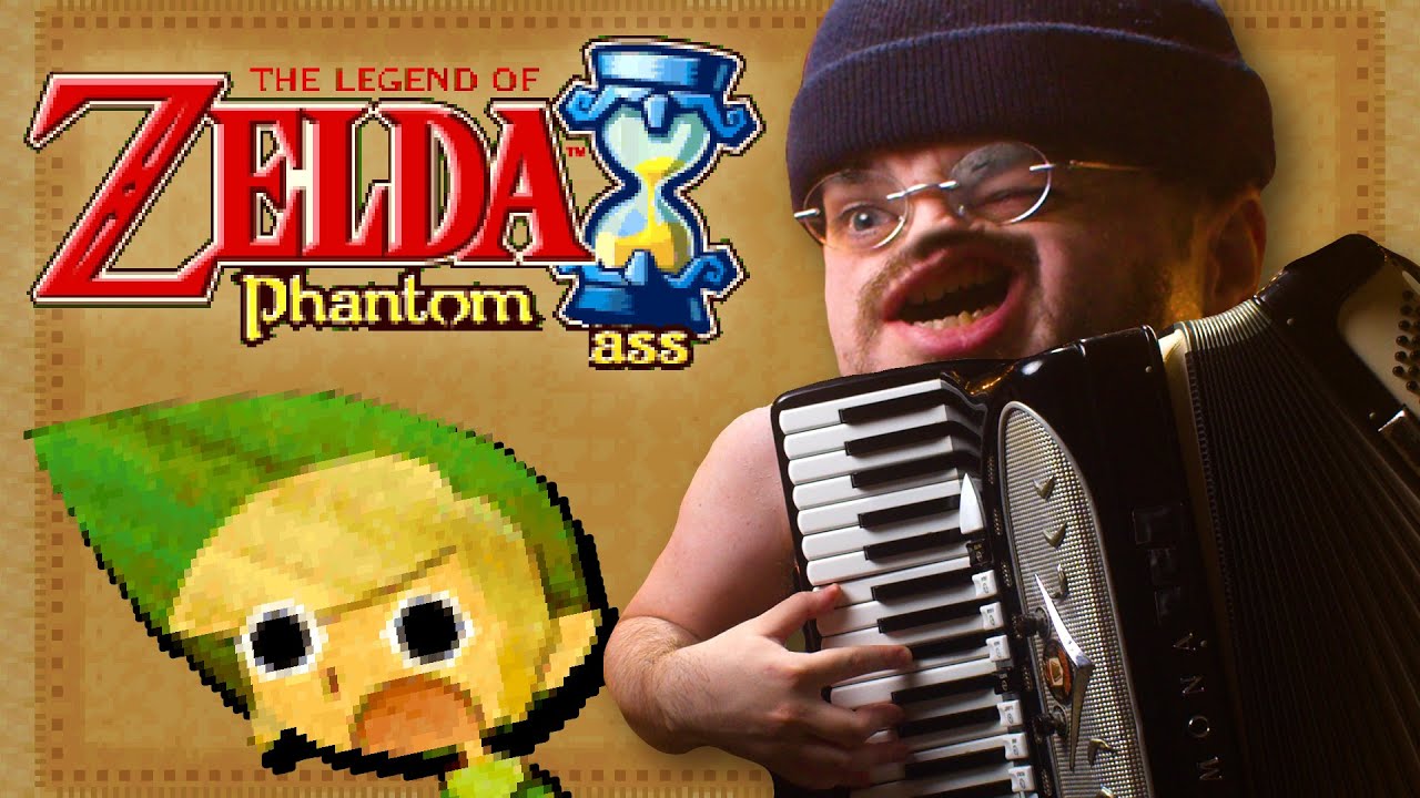 Legend of Zelda: Phantom Hourglass title theme accordion cover