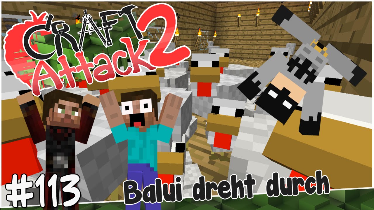 Balui ESKALIERT! - Craft Attack #113 mit GTime & Balui | Earliboy