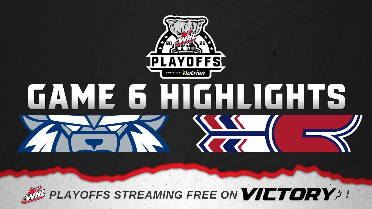 Victoria Royals at Spokane Chiefs — Game 6 | 2025 WHL Playoffs Highlights