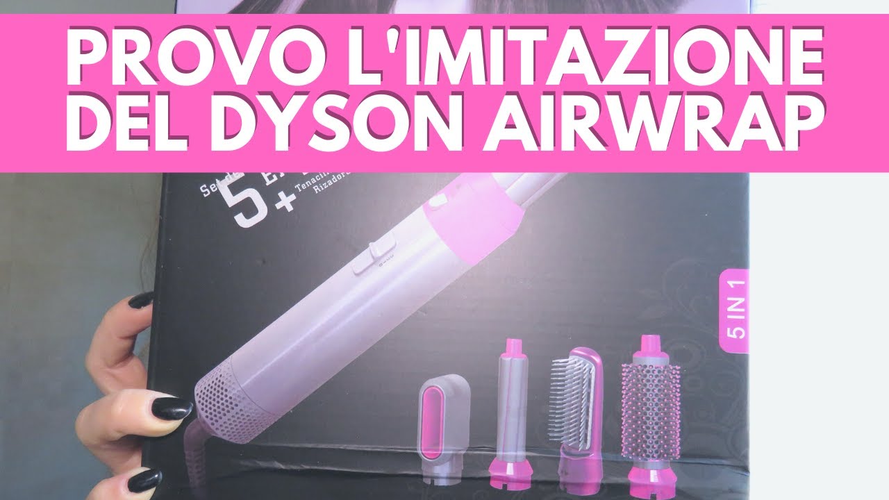 I'm trying the DYSON AIRWRAP imitation