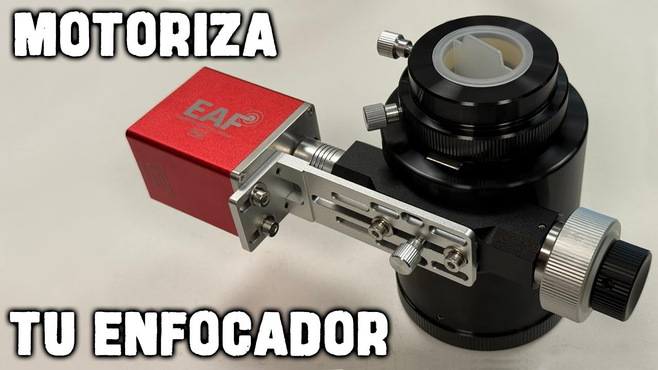 Convierte tu enfocador Crayford manual en uno MOTORIZADO con el ZWO EAF