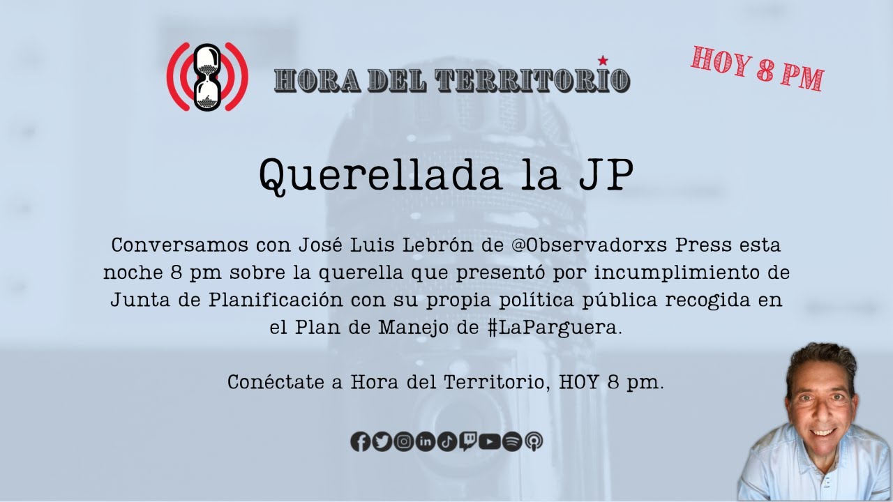 Querella por incumplimiento a la Junta de Planificaci&oacute;n