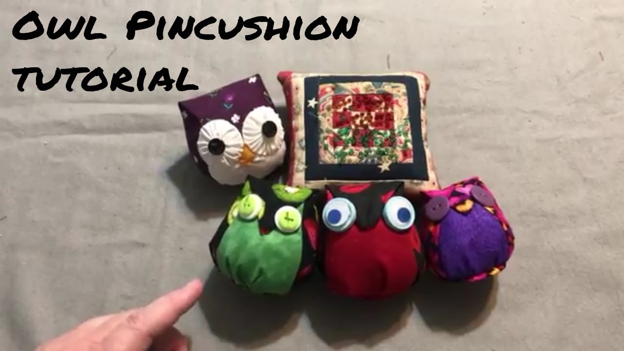 Sew an Owl Pincushion With Me
