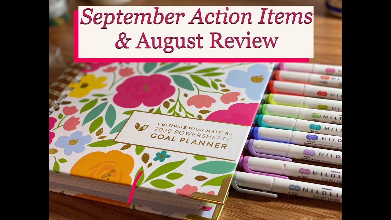 September Powersheets 2020