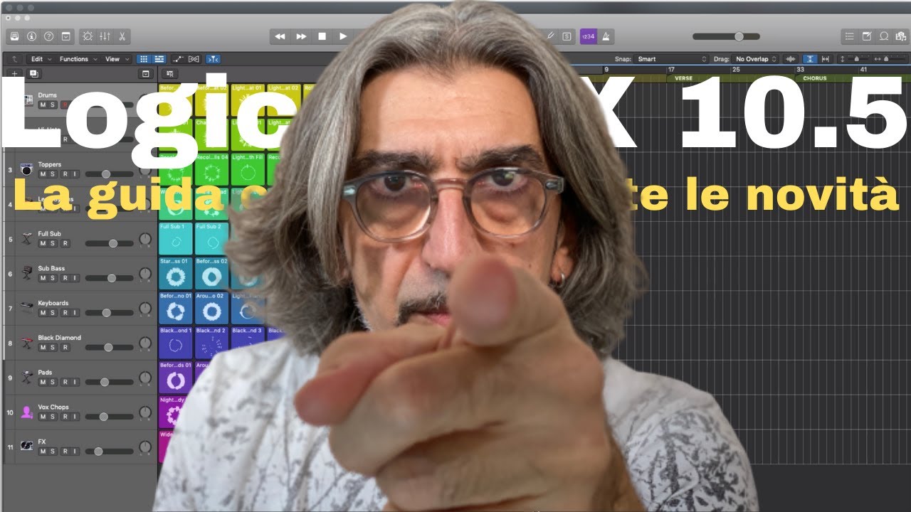 Logic Pro X 10.5  - La guida completa di tutte le novità!