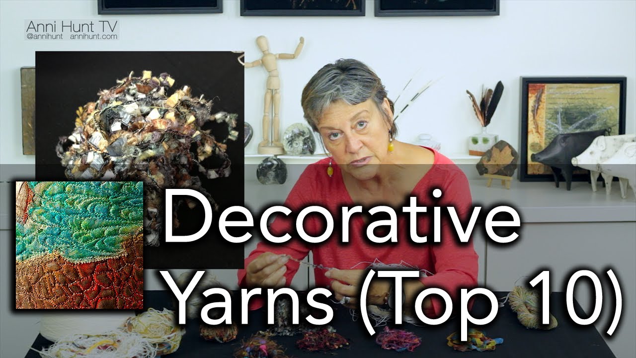 Anni's Top 10 Decorative Yarns - AHTV-Ep.TOP01 (HD)