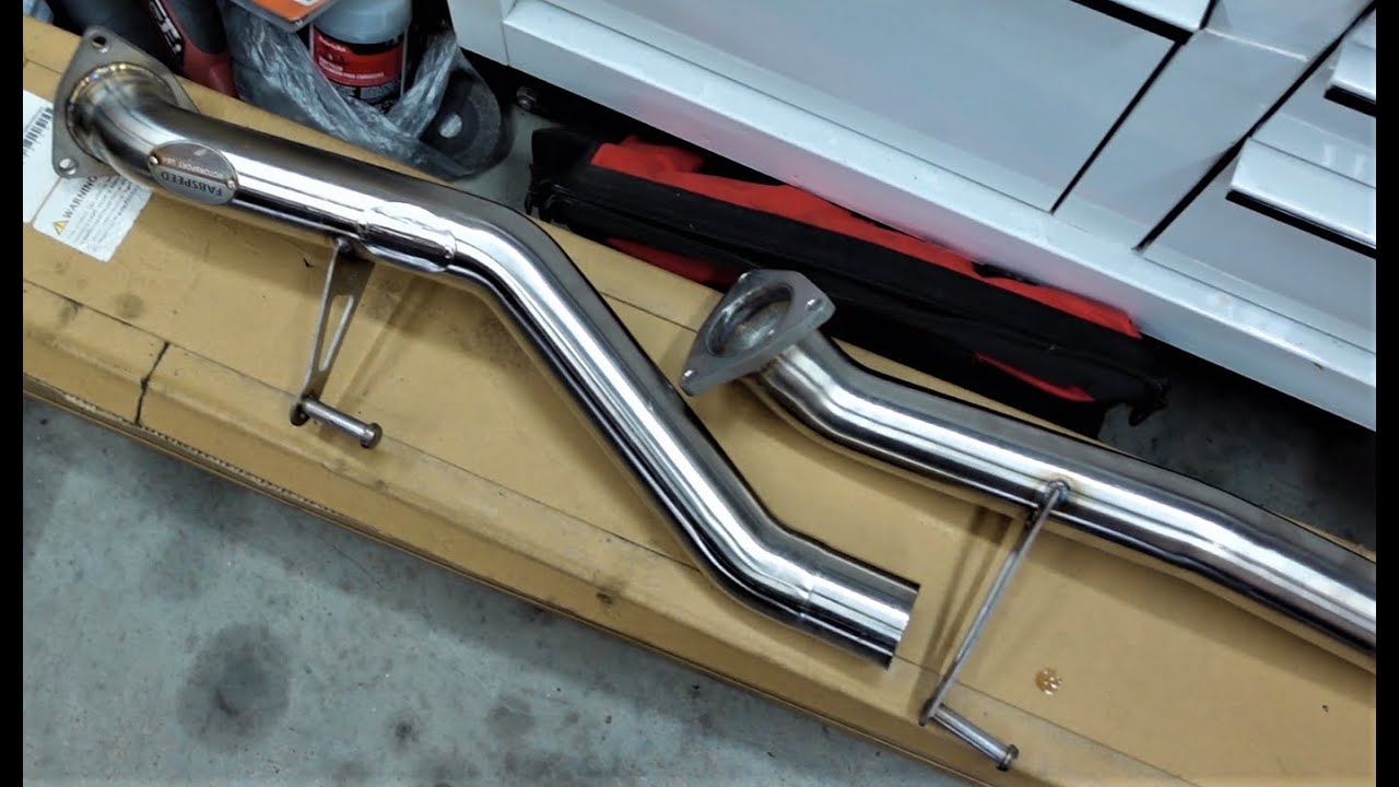 Porsche Cayenne Sec. Cat Bypass Pipes Install and Our Welded Muffler Doesn't Fit