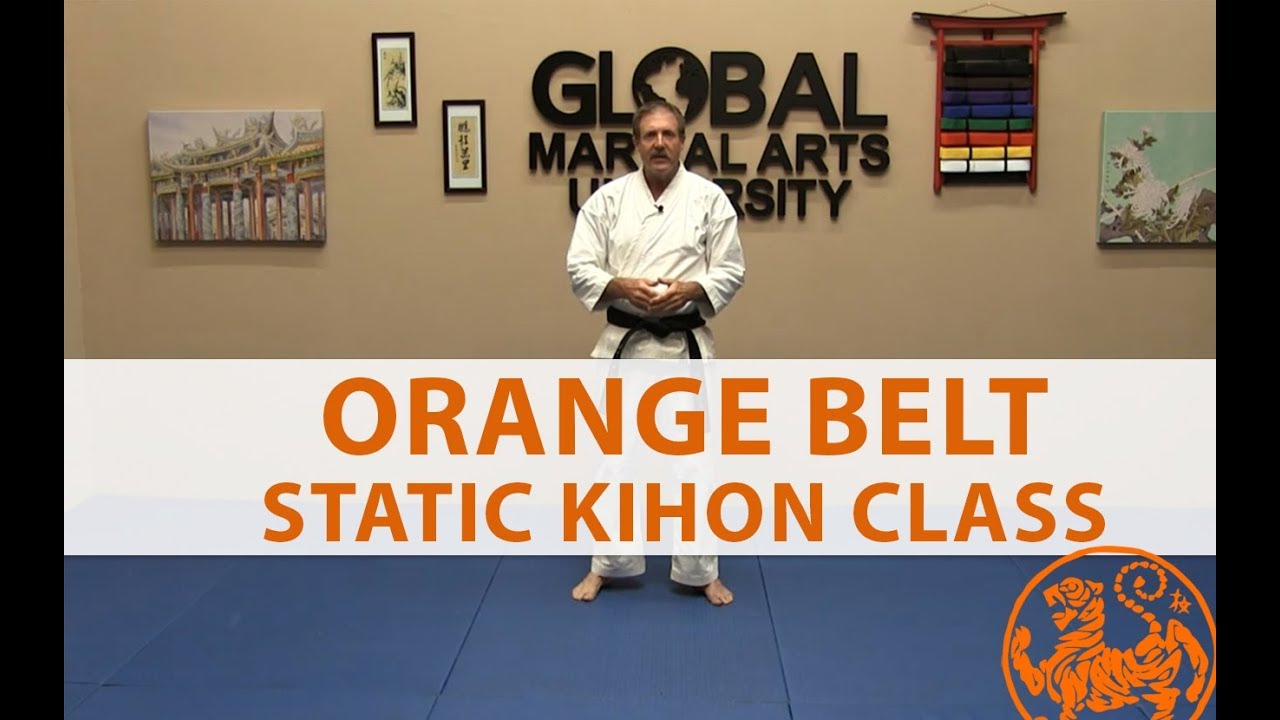 Shotokan Karate Follow Along Class - 7th Kyu Orange Belt - General Class