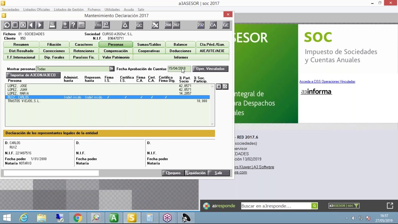 Webinar completo de a3ASESOR | soc y cuentas anuales