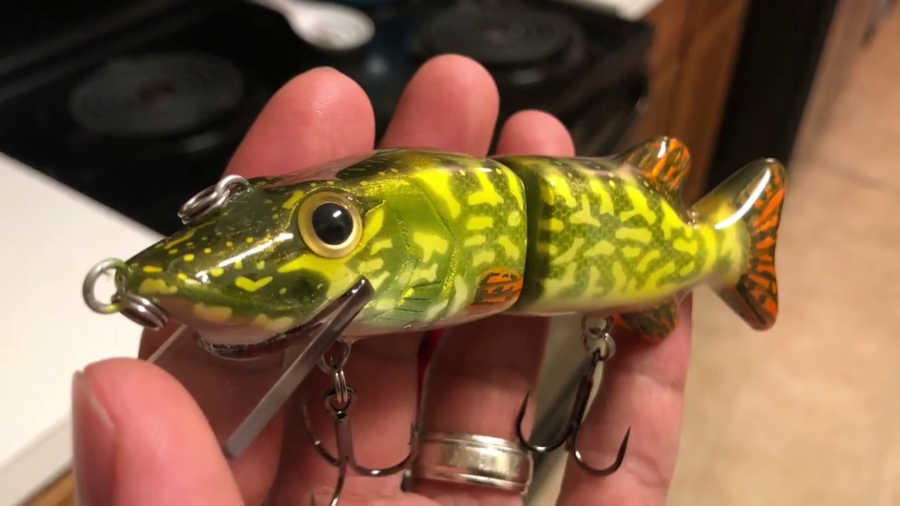 Making A Jointed Bait | The Z Pike Lure