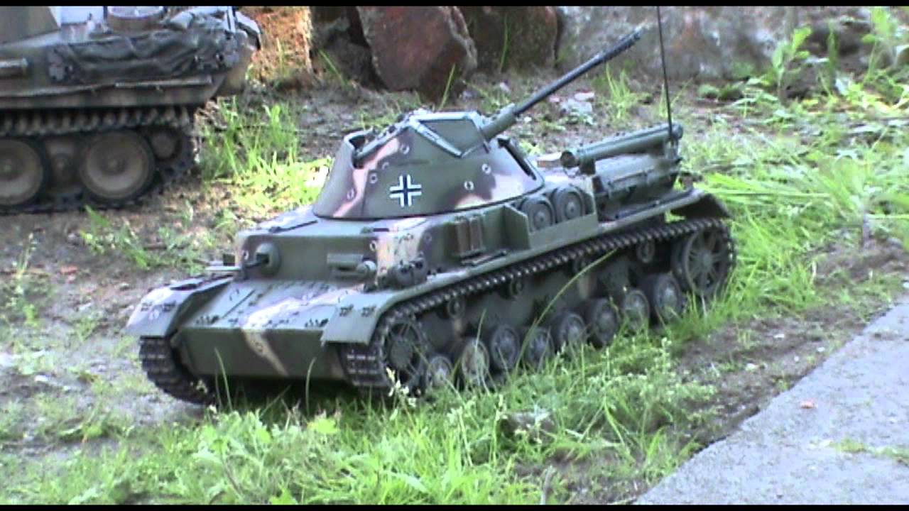 1/16 RC Model Panzer Tank Meeting Hamburg