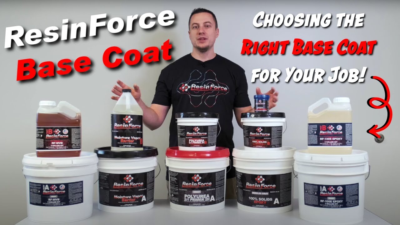 Choosing the Right Base Coat: ResinForce Insights for Contractors