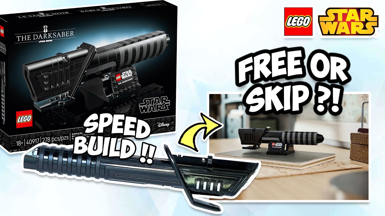 Бесплатный набор LEGO 40917 &laquo;Темный меч&raquo; &mdash; стоит ли его получать в подарок?