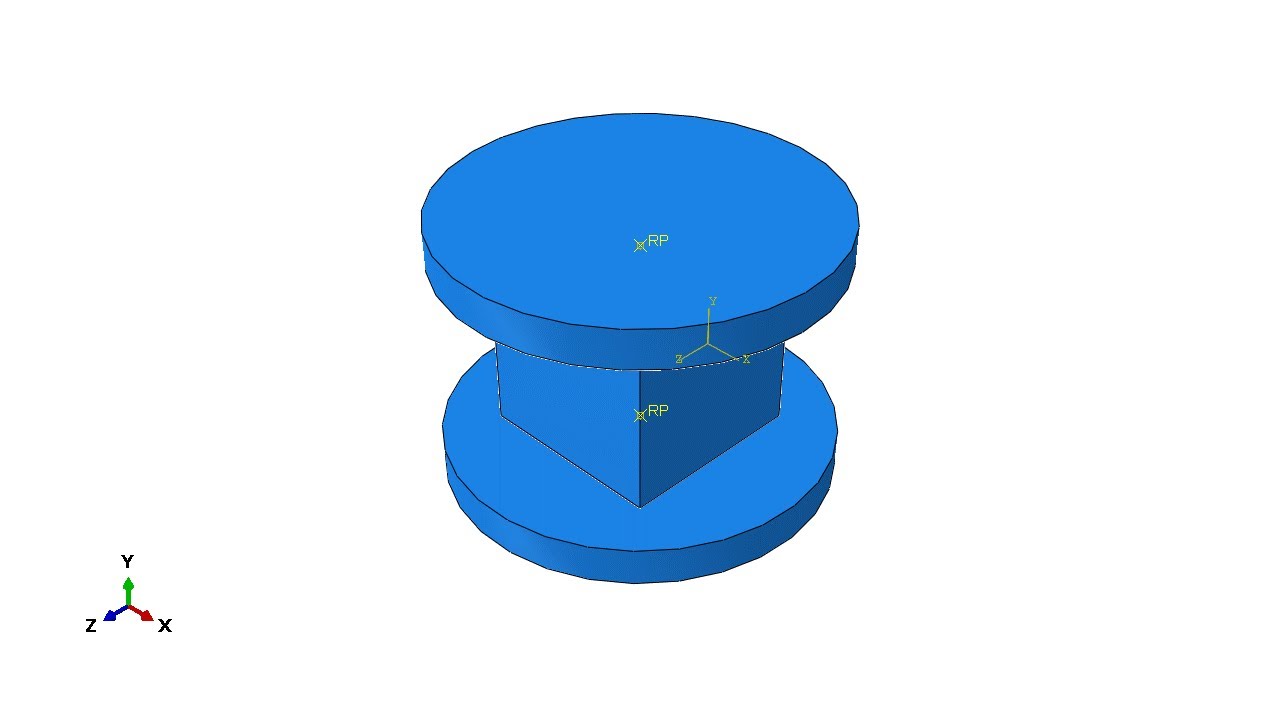 Compression testing for composites in Abaqus software إختبار الضغط في برنامج اباكوس