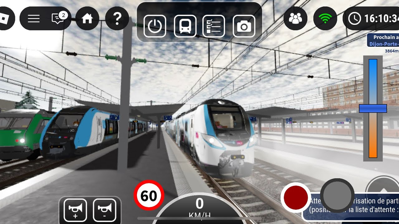 Dijon à Nancy en R2N idfm sur Train Simulator Roblox ! (TSR) 