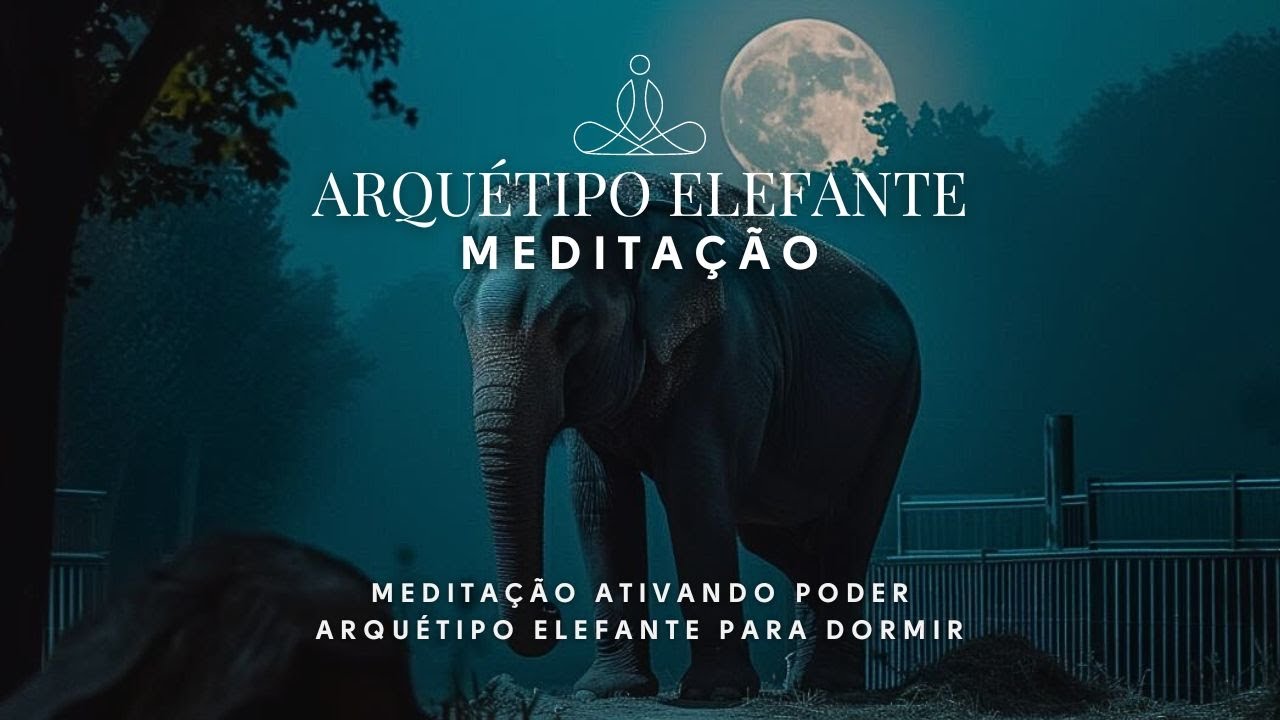 Meditação Ativando Poder Arquétipo Elefante I 8 Horas de Sons de Elefantes