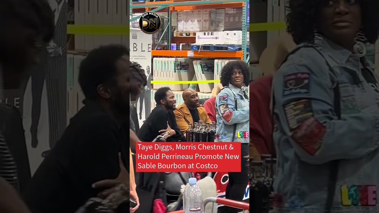 Taye Diggs, Morris Chestnut & Harold Perrineau Promote New Sable Bourbon at Costco