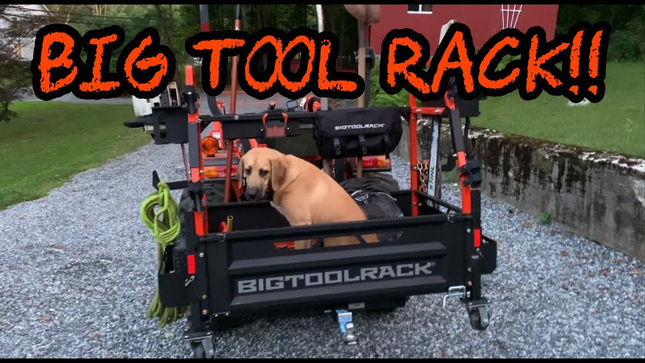#139 BIG TOOL RACK: The Ultimate Tractor Storage/Ballast Solution