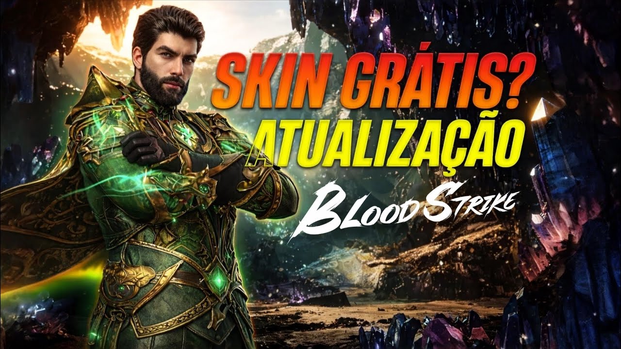 TUDO GRÁTIS ATUALIZAÇÃO INSANA DE MEIO DE TEMPORADA 😱 NOVA HK416, STRIKE PASSE EVENTOS BLOOD STRIKE