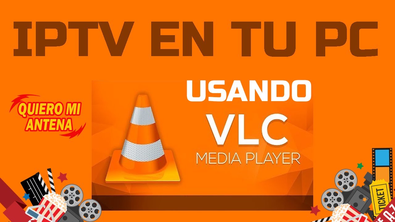IPTV en computadora de escritorio usando VLC