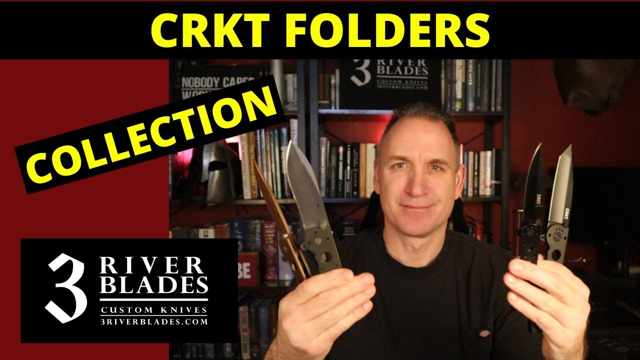 My CRKT Folding Knives Collection