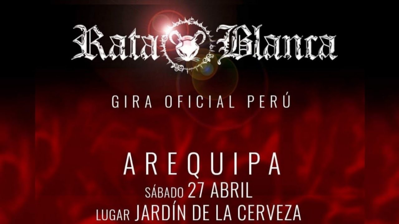 Rata Blanca - Festival Todo X El Rock - Jard&iacute;n De La Cerveza, Arequipa, Per&uacute; 27/04/2024