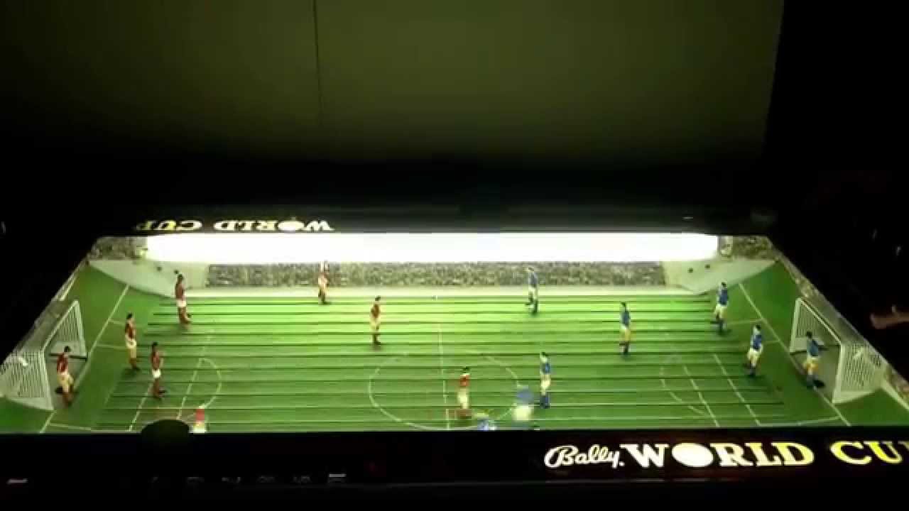 Vintage Bally World Cup soccer game - Geoff vs. Darrin