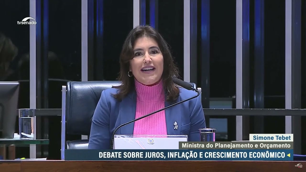 Simone Tebet -  Sessão de Debates Temáticos no Senado