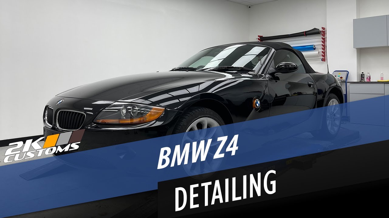 BMW Z4 Machine Polish With Ceramic Coating