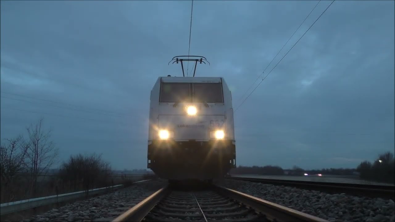 Führerstandsmitfahrt Donauwörth - Augsburg - München Ost Rbf mit Sk Signalen und Lzb Störungen