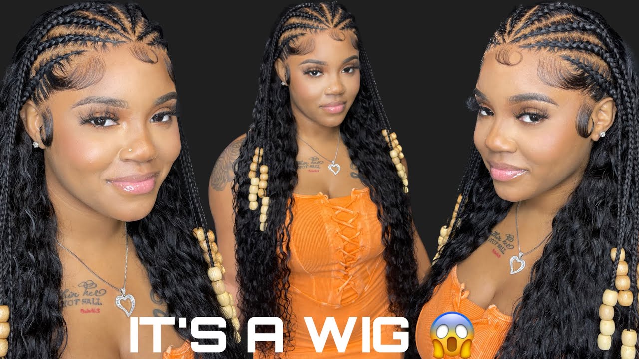 Braided Wig Style | It’s Giving SCALP 🔥 | Asteria Hair