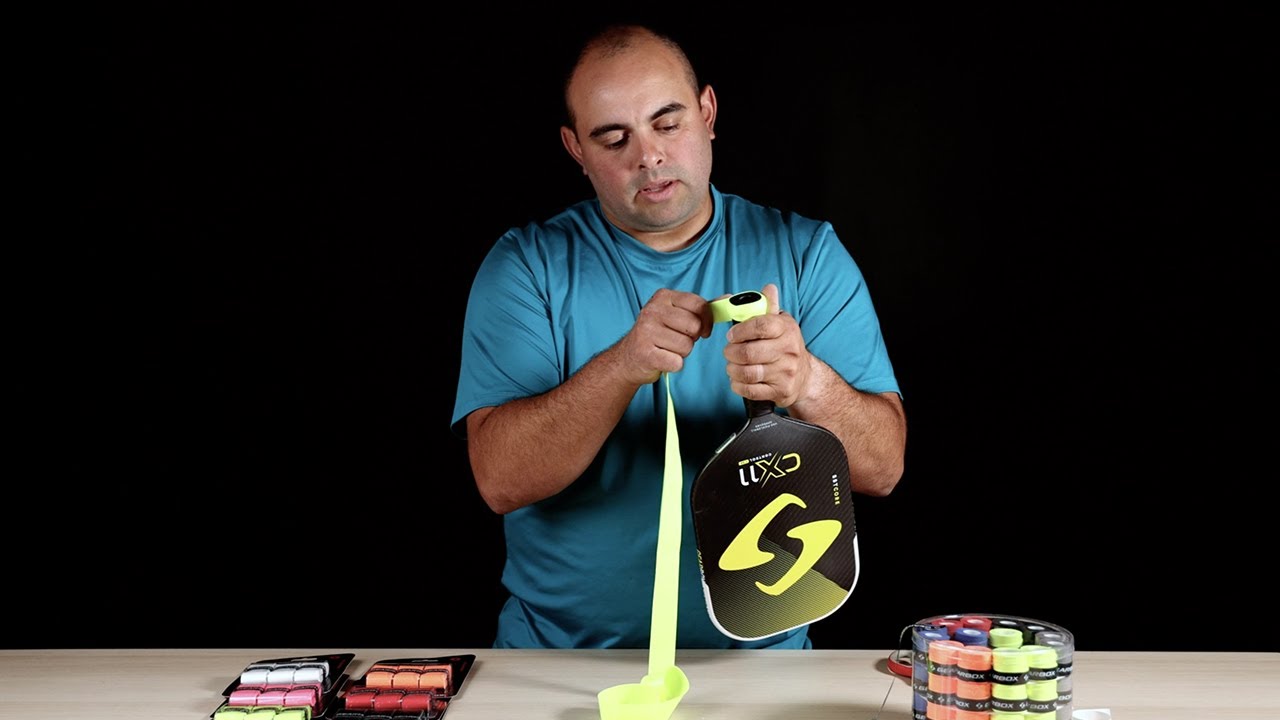 How To Install Overwrap Grip | Gearbox Pickleball