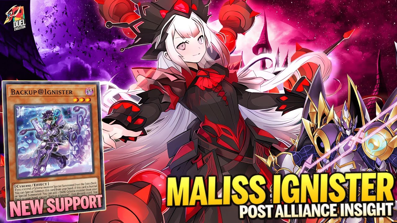 Deck  Maliss Ignister Post Alliance Insight|MDPRO3| Replays 🎮 + Decklist ✔️