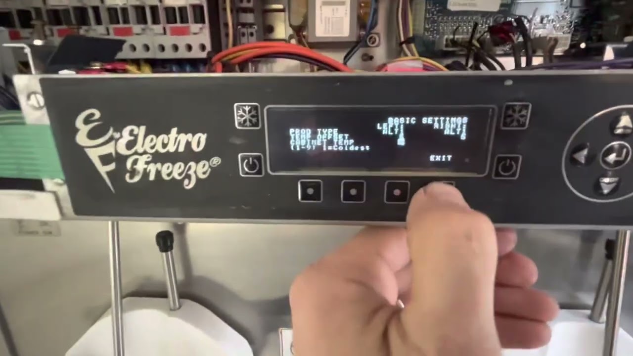 Electro freeze - cab rfg error is back.